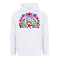 White summer rainbow Heavyweight Hoodie - NancyCooperArtShop