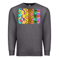 Charcoal Heather summer brushstroke Premium Sweatshirt - Jasminsmagicworld