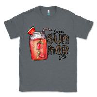 Charcoal Heather summer Classic Tee - CowhideDigitalArt