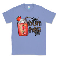 Colony Blue summer Classic Tee - CowhideDigitalArt