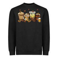 Black beer coffee cups Heavyweight Sweatshirt - texasbilliewilder