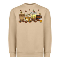 Mushroom beer coffee cups Heavyweight Sweatshirt - texasbilliewilder
