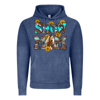 Vintage Denim show mom horse Vintage Hoodie - RanaPortraitStore