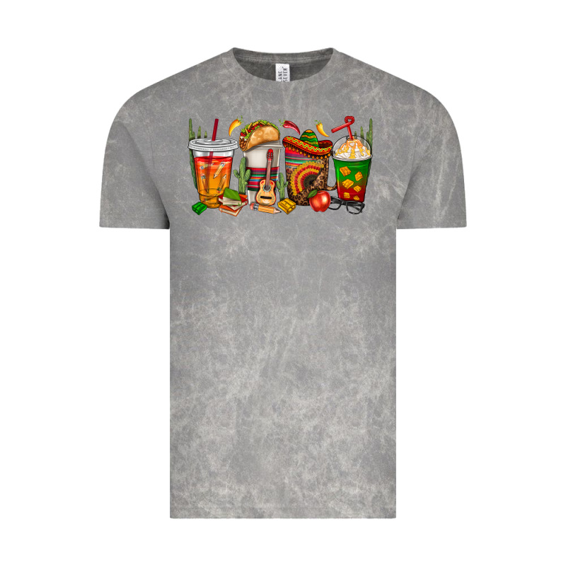 Spanish Teacher Coffee Cups Vintage Tee by texasbilliewilder | Teevron