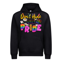 Black don't hide your pride Urban Hoodie - Artiststas