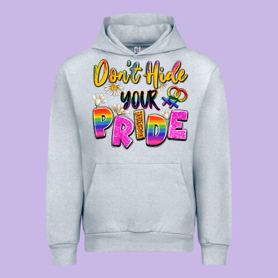 Don't Hide Your Pride Urban Hoodie Designed By Artiststas