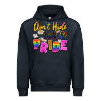 Navy don't hide your pride Urban Hoodie - Artiststas