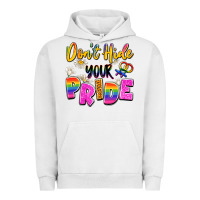 Pigment Lunar Rock don't hide your pride Urban Hoodie - Artiststas