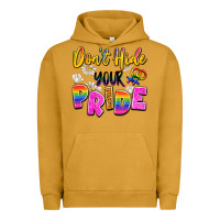 Pigment Peanut Butter don't hide your pride Urban Hoodie - Artiststas