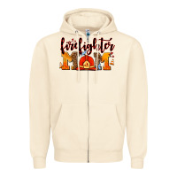 Sandshell firefighter  mom Zipper Hoodie - AdoDesignShop