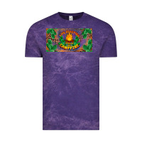 Cloud Purple life is better around the campfire license plate Vintage Tee - BarkalooDesign