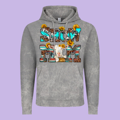 Show Mom Goat Vintage Hoodie Designed By Ranaportraitstore