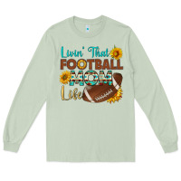 Matcha livin' that football mom life Long Sleeve Tee - HRA Design Shop