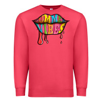 Cardinal summer vibes lips Premium Sweatshirt - Jasminsmagicworld