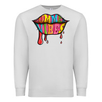 Dove Grey summer vibes lips Premium Sweatshirt - Jasminsmagicworld