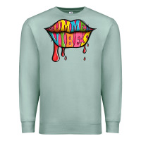 Seafoam summer vibes lips Premium Sweatshirt - Jasminsmagicworld