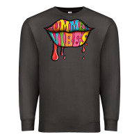 Smoke summer vibes lips Premium Sweatshirt - Jasminsmagicworld