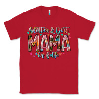 Red glitter and dirt mama of both Classic Tee - RacoonDesign
