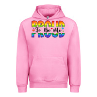 Fuchsia Pink proud to be me Urban Hoodie - Artiststas