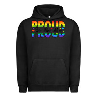 Pigment Black proud to be me Urban Hoodie - Artiststas