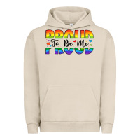 Pigment French Oak proud to be me Urban Hoodie - Artiststas