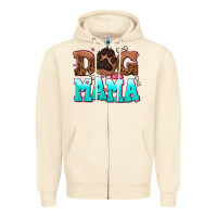 Sandshell dog mama Zipper Hoodie - AdoDesignShop