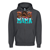 Smoke dog mama Zipper Hoodie - AdoDesignShop