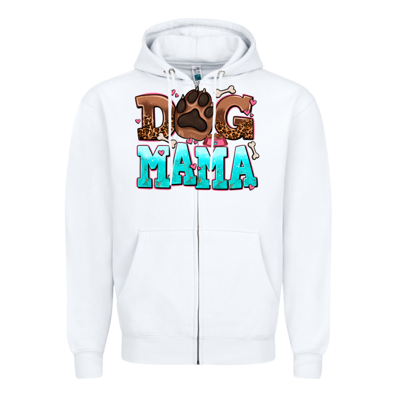 Dog Mama Zipper Hoodie by AdoDesignShop | Teevron