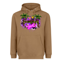 Toasted Coconut summer night Heavyweight Hoodie - NancyCooperArtShop