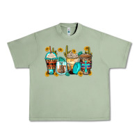 Oil Green blessed coffee cups Urban Heavy Tee - Zillion Design Studio