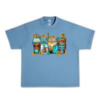 Pebble Blue blessed coffee cups Urban Heavy Tee - Zillion Design Studio