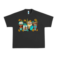 Pigment Black blessed coffee cups Urban Heavy Tee - Zillion Design Studio