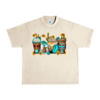 Sandshell blessed coffee cups Urban Heavy Tee - Zillion Design Studio