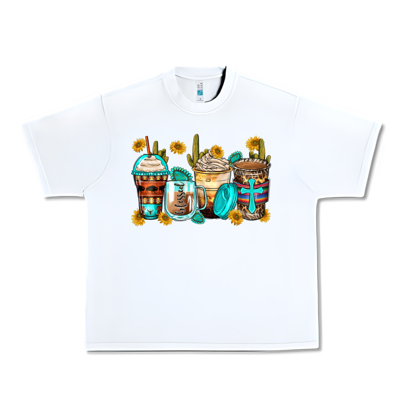 Blessed Coffee Cups Urban Heavy Tee by Zillion Design Studio | Teevron