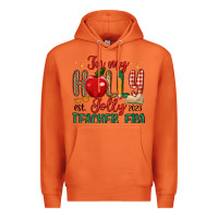 Carrot in my holly jolly teacher era Premium Hoodie - MaliasSmallBusiness