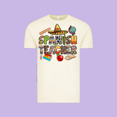 Spanish Teacher Vintage Tee Designed By Texasbilliewilder
