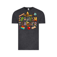 Vintage Black spanish teacher Vintage Tee - texasbilliewilder