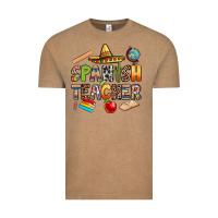 Vintage Coffee spanish teacher Vintage Tee - texasbilliewilder