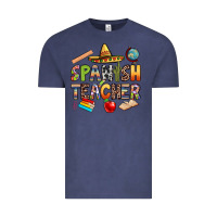 Vintage Denim spanish teacher Vintage Tee - texasbilliewilder