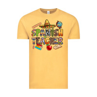 Vintage Mustard spanish teacher Vintage Tee - texasbilliewilder
