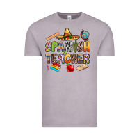 Vintage Zinc spanish teacher Vintage Tee - texasbilliewilder