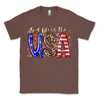 Chestnut god bless the usa Classic Tee - RacoonDesign