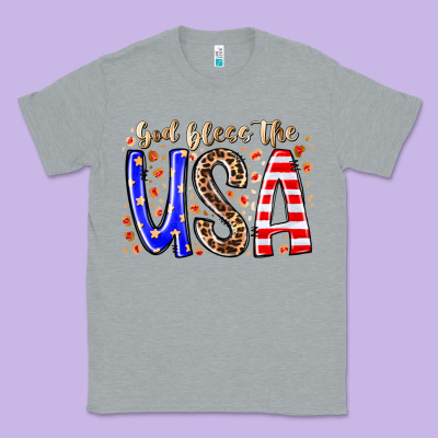 God Bless The Usa Classic Tee Designed By Racoondesign