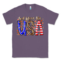 Lavender god bless the usa Classic Tee - RacoonDesign