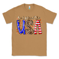 Toasted Coconut god bless the usa Classic Tee - RacoonDesign