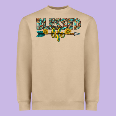 Heavyweight Sweatshirt blessed life western