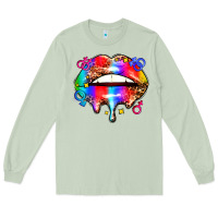 Matcha pride lips Long Sleeve Tee - AdoDesignShop