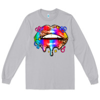 Moon Dust pride lips Long Sleeve Tee - AdoDesignShop