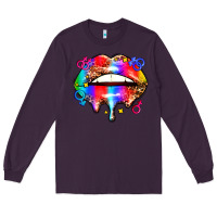 Plum pride lips Long Sleeve Tee - AdoDesignShop