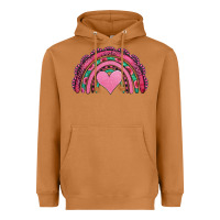 Meerkat valentines day pink gemstones rainbow Heavyweight Hoodie - Jasminsmagicworld